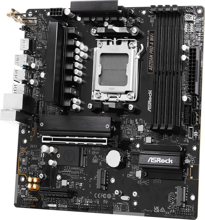 ASROCK A620AM PRO-A WIFI pagrindinė plokštė