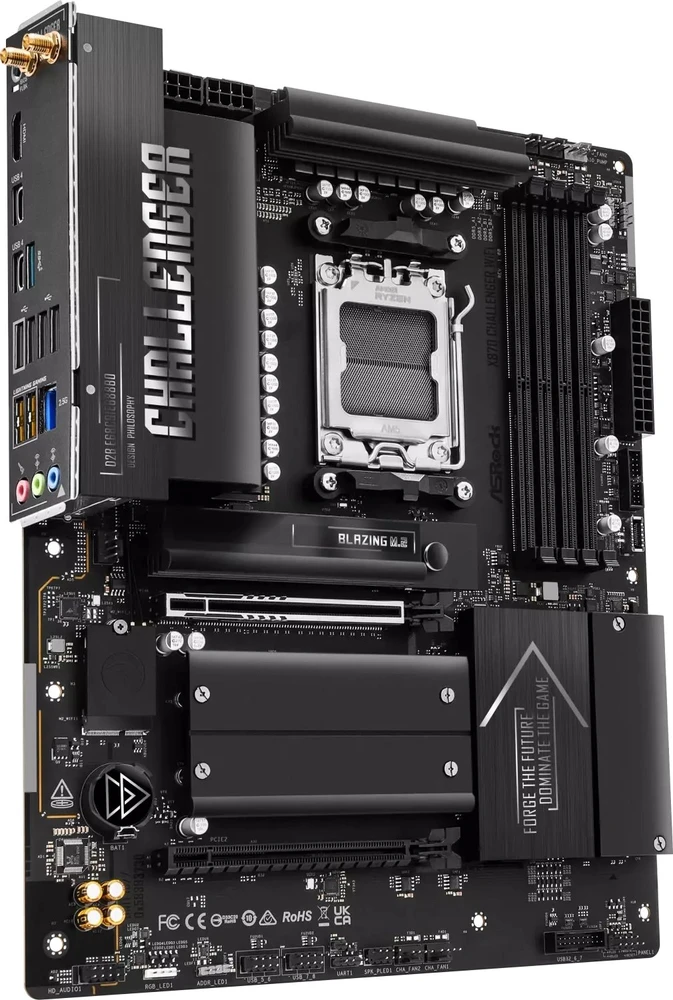Pagrindinė plokštė Asrock X870 Challenger WiFi AMD X870 Lizdas AM5 ATX