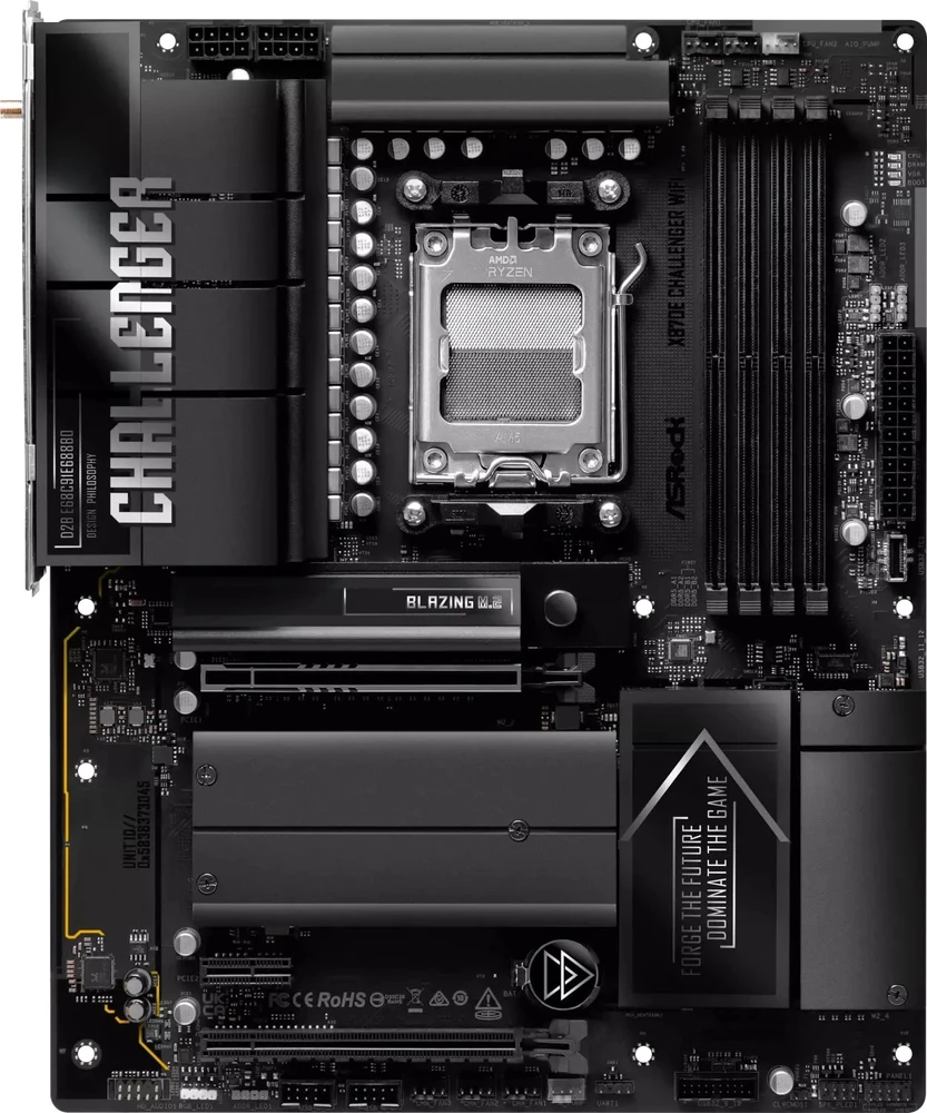 pagrindinė plokštė ASRock X870E CHALLENGER WIFI