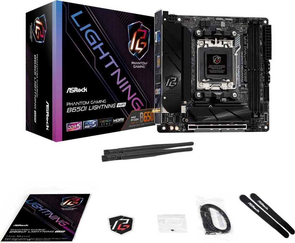 ASROCK B650I Lightning WiFi AM5 ITX