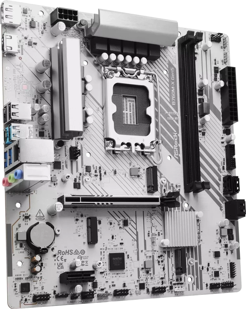 Asrock B760M-X Gen5 Intel B760 LGA 1700 micro ATX plokštė