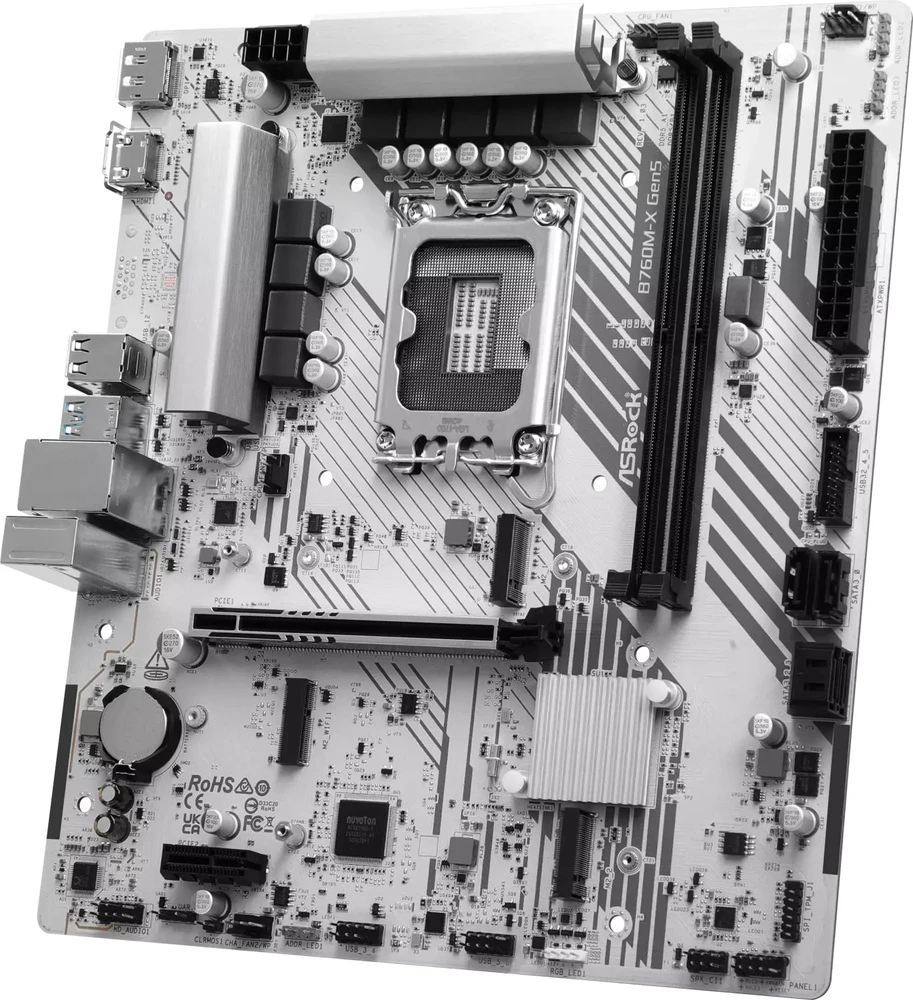 Asrock B760M-X Gen5 Intel B760 LGA 1700 micro ATX plokštė