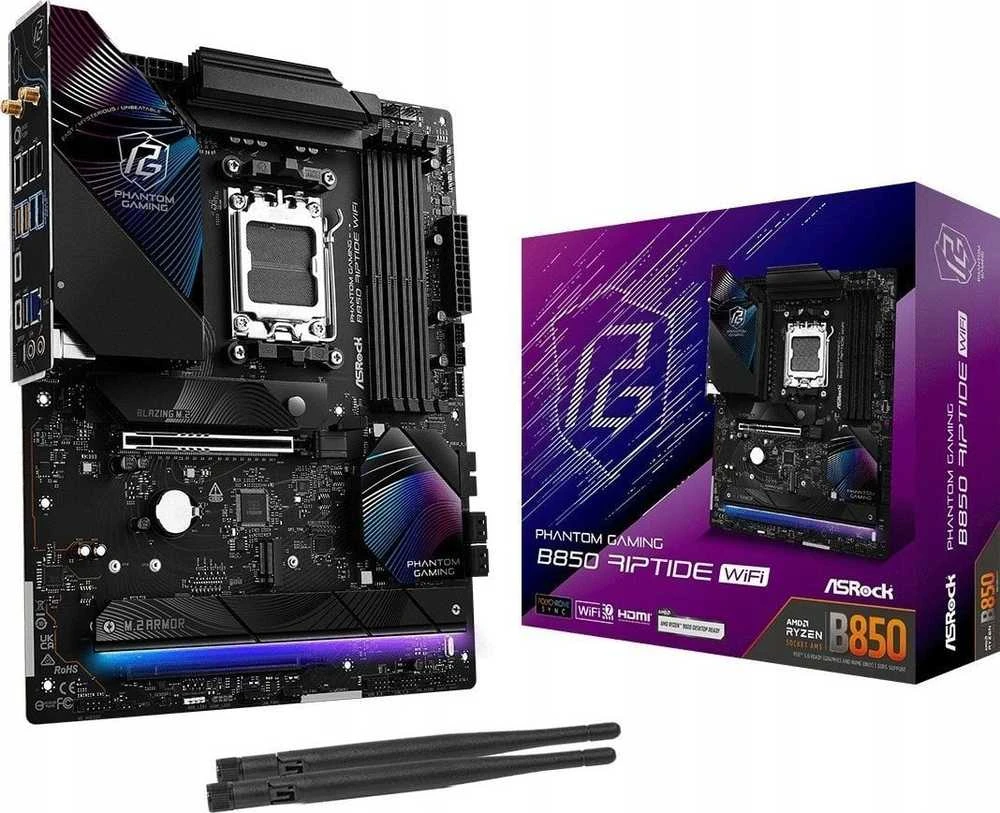 Pagrindinė plokštė ASRock B850 Riptide WiFi