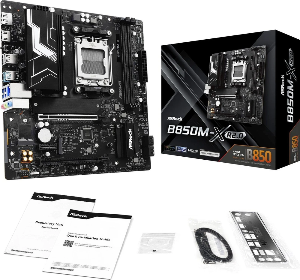 ASROCK B850M-X R2.0 AM5 1xHDMI 1xDP