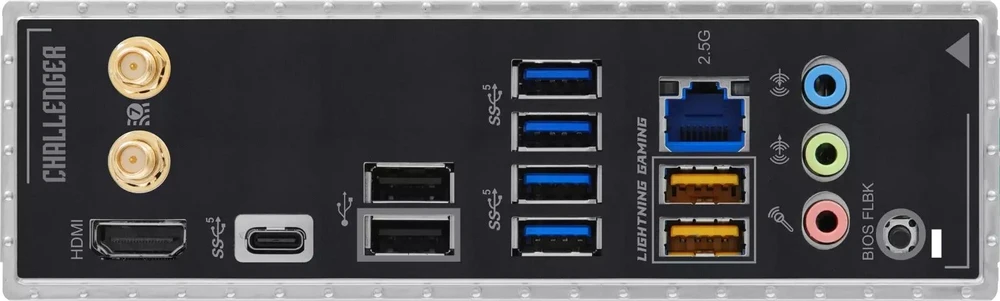Pagrindinė plokštė ASRock B860 Challenger WiFi 1851 ATX HDMI/USB-C DDR