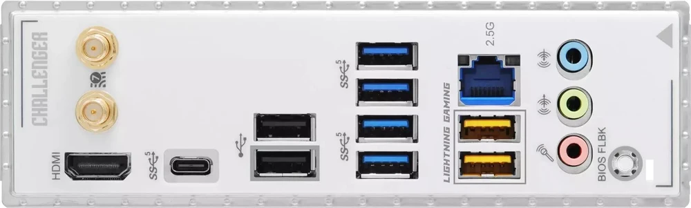 Pagrindinė plokštė Asrock B860 Challenger WiFi Baltas Intel B860 LGA 1851 (Socket V1) ATX