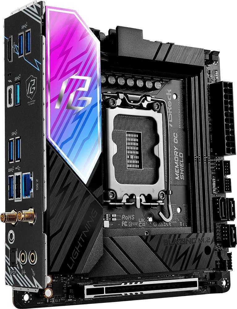 Pagrindinė plokštė ASRock B860I Lightning WiFi