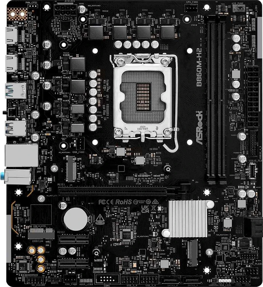 ASRock B860M-H2 pagrindinė plokštė
