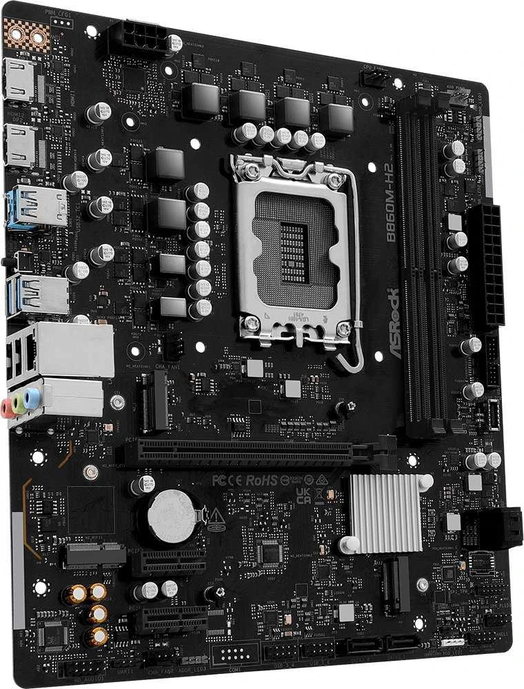 ASRock B860M-H2 pagrindinė plokštė