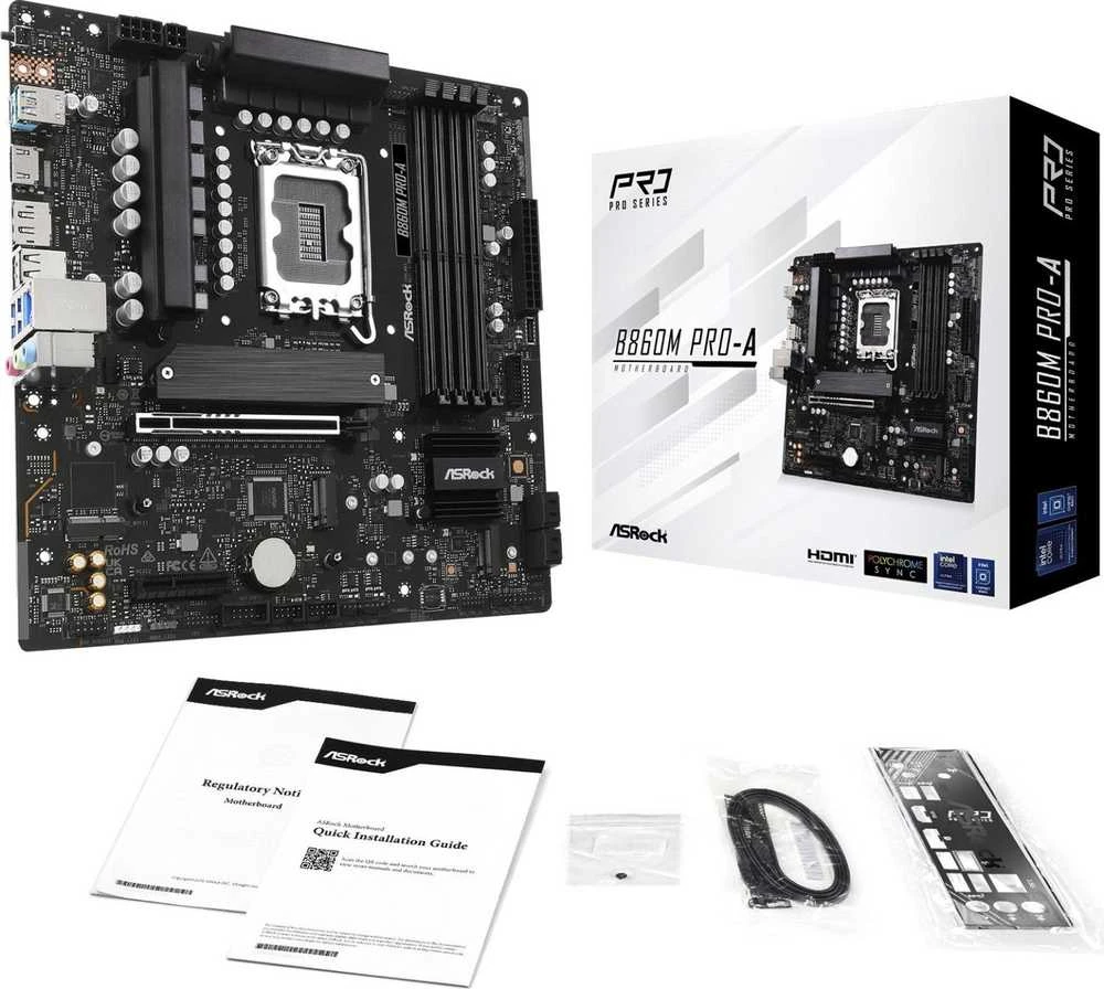 ASRock B860M Pro-A pagrindinė plokštė
