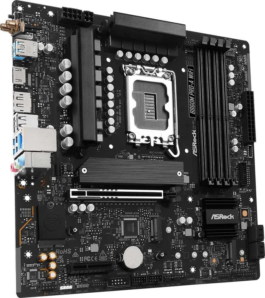 ASRock B860M Pro-A WiFi pagrindinė plokštė