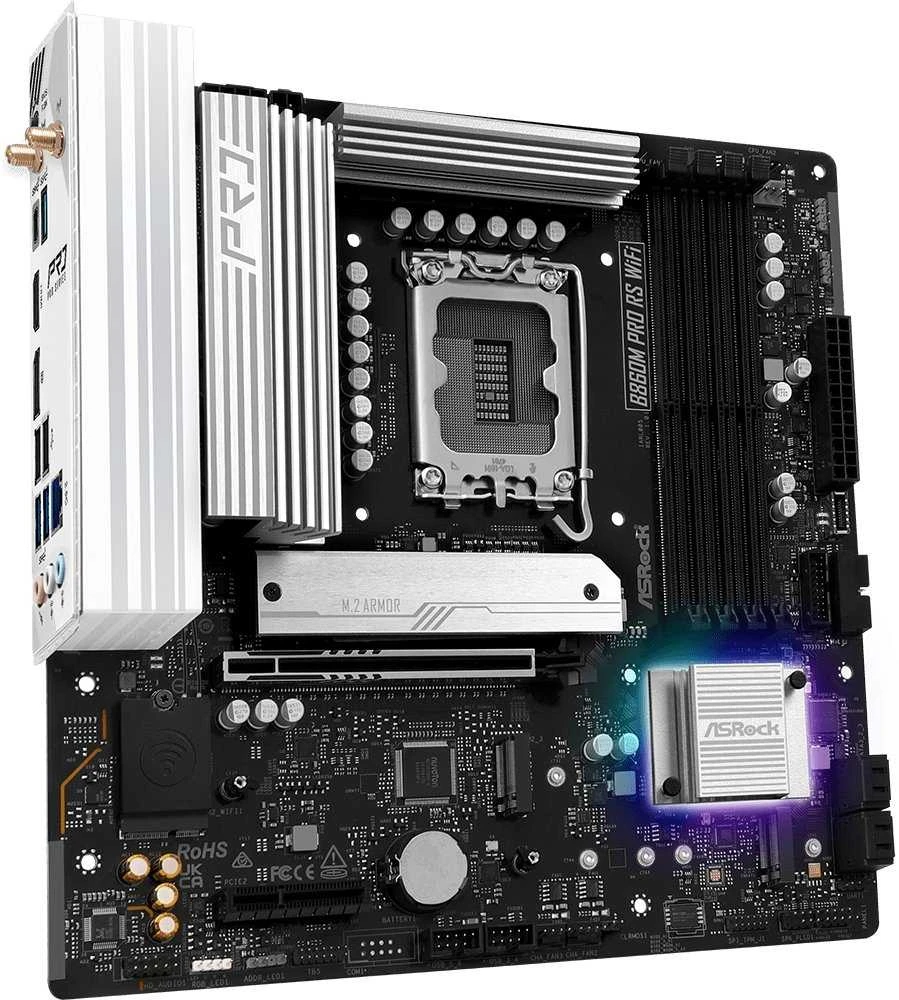 ASRock B860M Pro RS WiFi pagrindinė plokštė