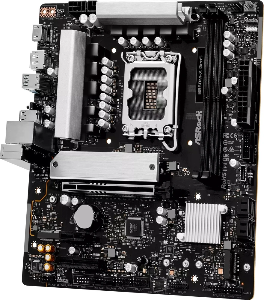 Asrock B860M-X GEN5 pagrindinė plokštė