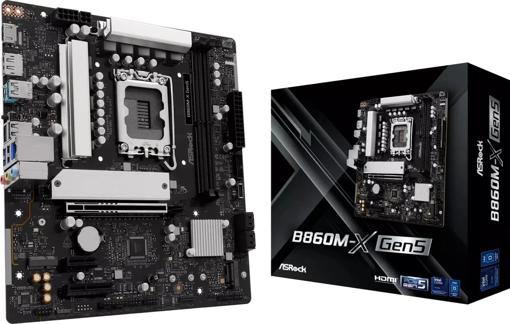 Asrock B860M-X GEN5 pagrindinė plokštė