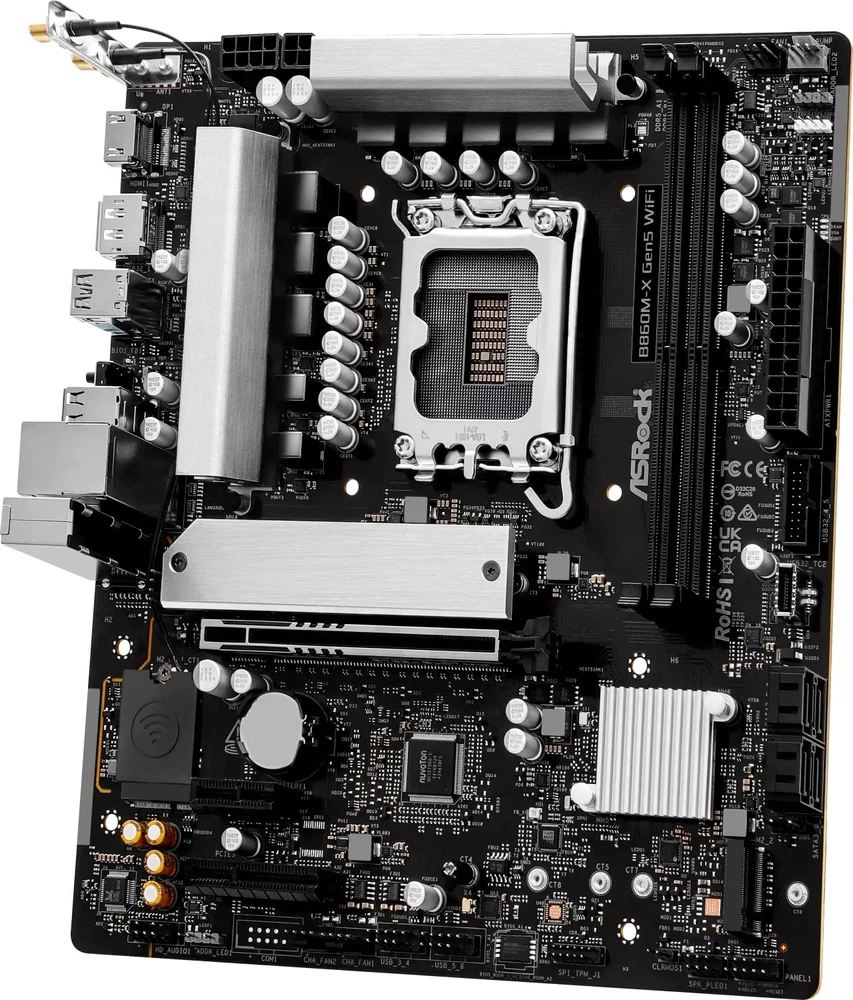 „Asrock B860M-X GEN5“ WIFI pagrindinė plokštė