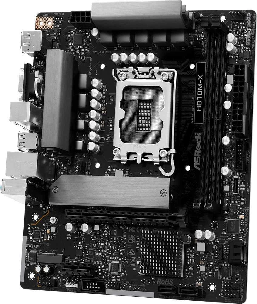 ASRock H810M-X pagrindinė plokštė