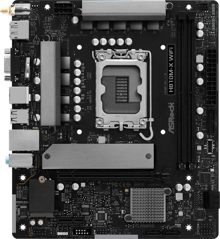 ASRock H810M-X WIFI pagrindinė plokštė