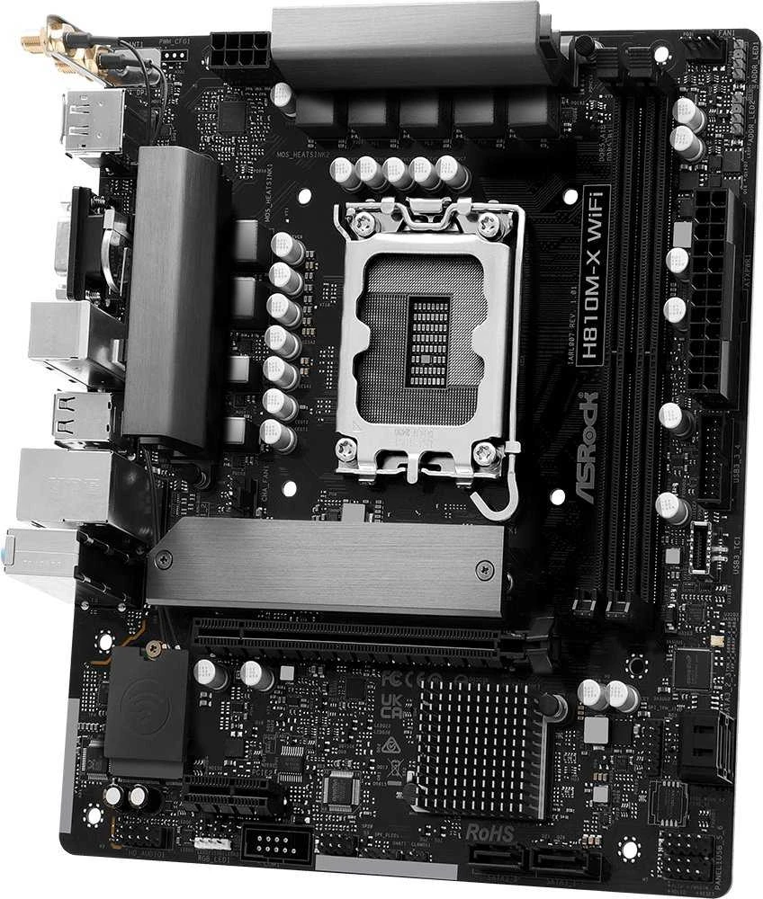 ASRock H810M-X WIFI pagrindinė plokštė