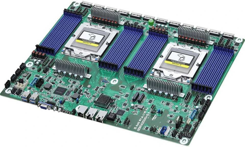 Asrock GENOA2D24G-2L+ pagrindinė plokštė AMD SoC Socket SP5