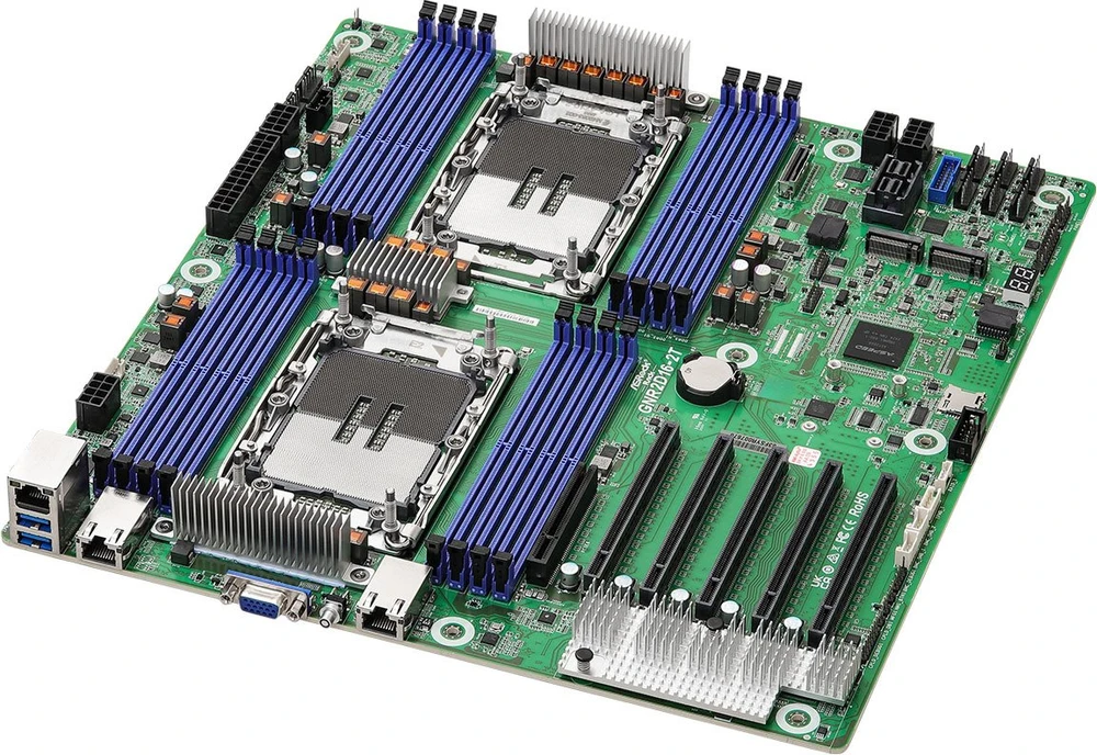 pagrindinė plokštė ASRock Mainboard GNR2D16-2T EEB like dual gniazdo 4710 Single