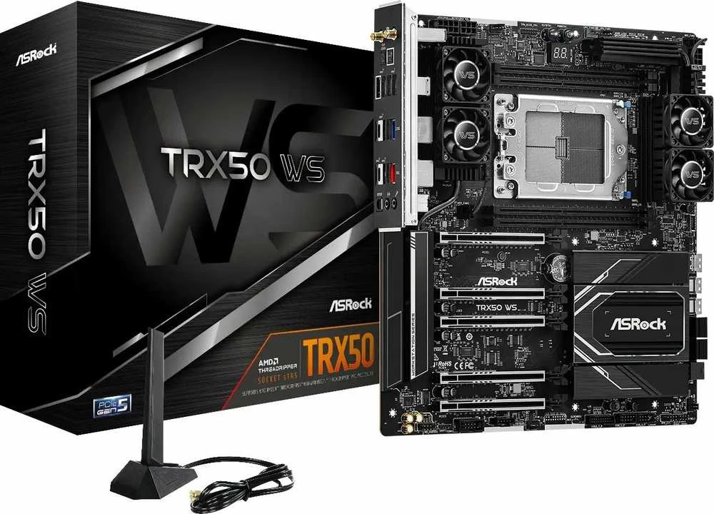 Pagrindinė plokštė AsRock TRX50 WS