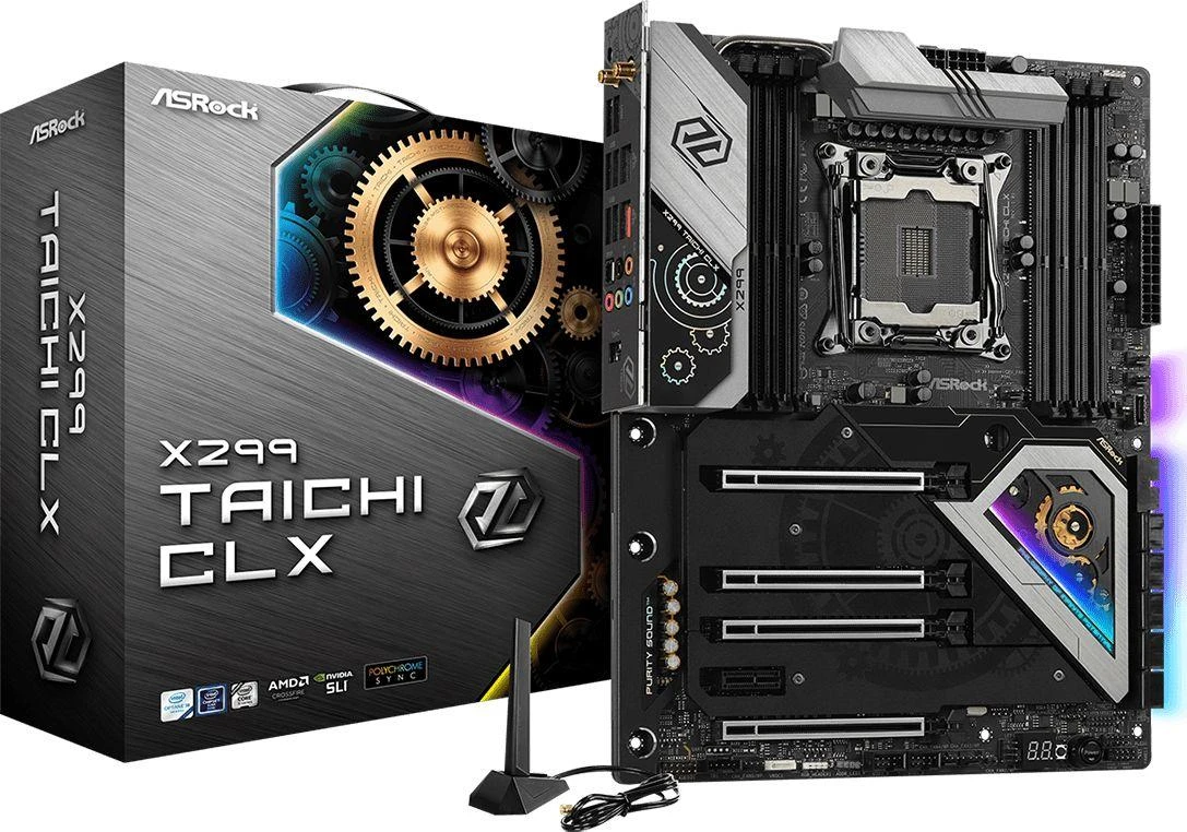 Pagrindinė plokštė ASRock X299 Taichi CLX/LGA 2066/ATX