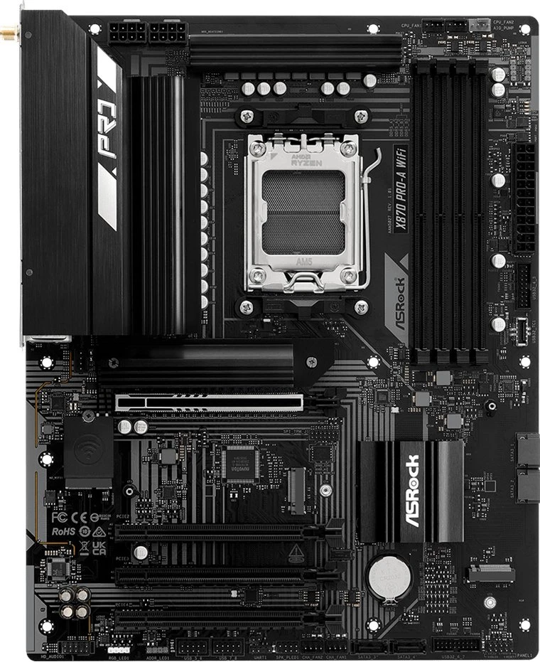 ASRock X870 Pro-A WiFi AMD X870 Socket AM5 ATX