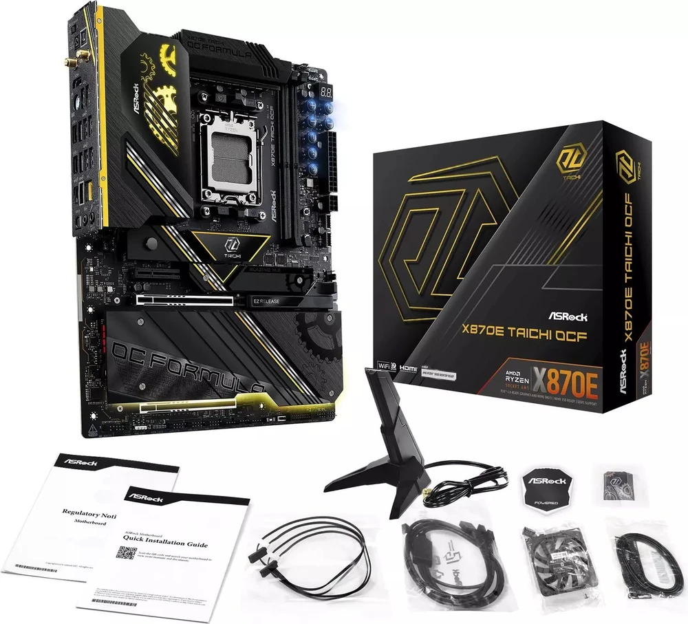 Asrock X870E TAICHI OCF pagrindinė plokštė