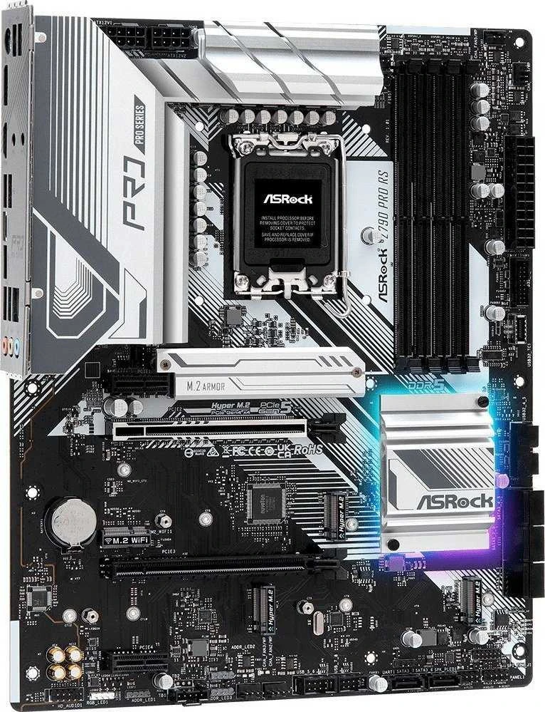 Pagrindinė plokštė ASRock Z790 Pro RS, LGA1700, ATX, DDR5