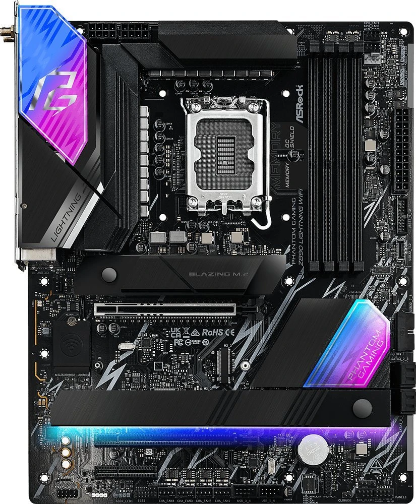 Pagrindinė plokštė ASROCK Z890 LIGHTNING WIFI