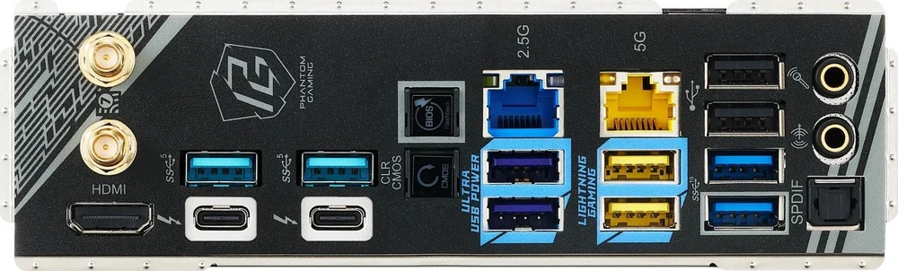 ASRock Phantom Gaming Z890 Nova WiFi Intel Z890 LGA 1851 (Socket V1) ATX pagrindinė plokštė