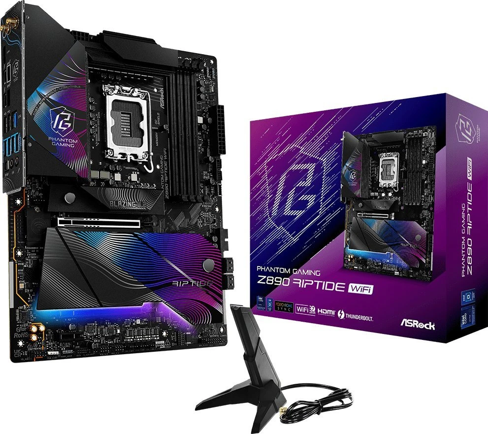 Motininė Plokštė - ASRock Z890 Riptide WiFi