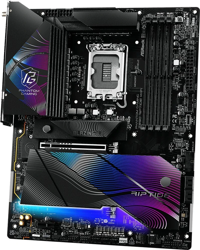 Motininė Plokštė - ASRock Z890 Riptide WiFi
