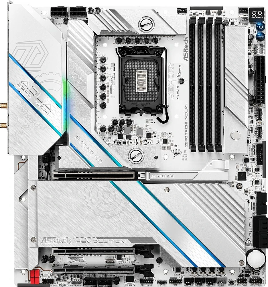 Pagrindinė plokštė ASRock Z890 Taichi AQUA