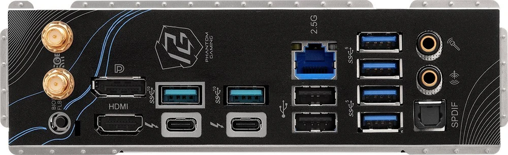 ASROCK MB Desktop Z890 Riptide Wi-Fi S1851, 4x DDR5, 1x PCIe 5.0 x16, 1x PCIe 4.0 x16, 1x PCIe 3.0 x1, 1x Blazing M.2, 4x Hyper M.2, 8x USB-6x3, 8x USB-6x3 USB 2.0, Killer E3100 2,5 GB, 802.11be Wi-Fi 7 + Bluetooth, 1x HDMI, 1x DP 1.4, ATX