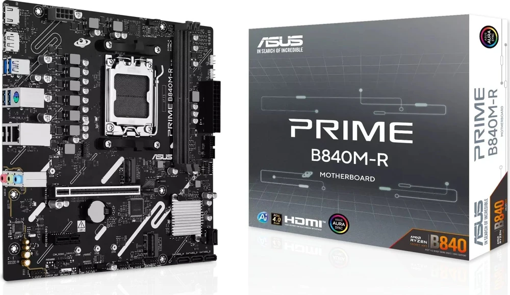 pagrindinė plokštė Asus PRIME B840M-R