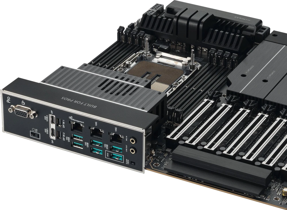 Pagrindinė plokštė Asus ASUS PRO WS W890E-SAGE SE (INTEL,4710,DDR5,EBB)