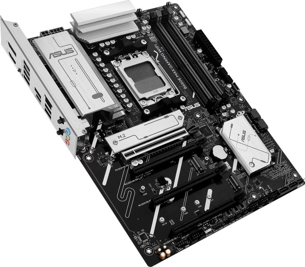 ASUS B650E MAX GAMING WIFI AMD B650 DDR5 ATX pagrindinė plokštė 1xHDMI 1xDP 3xM.2 4xSATA