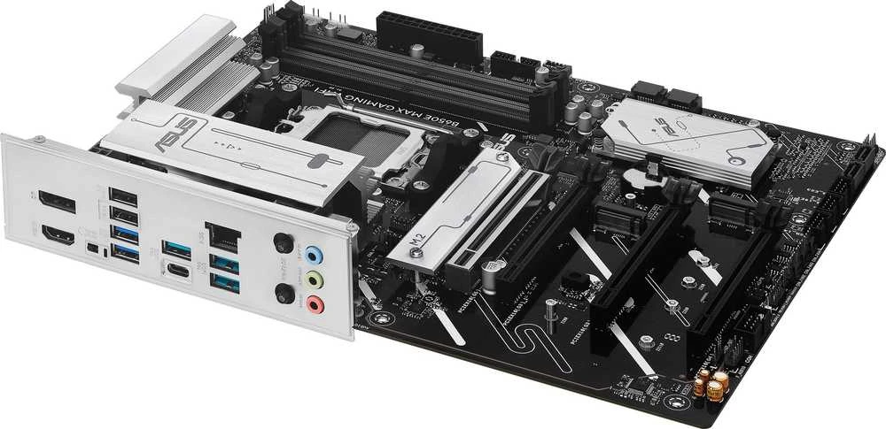 ASUS B650E MAX GAMING WIFI AMD B650 DDR5 ATX pagrindinė plokštė 1xHDMI 1xDP 3xM.2 4xSATA