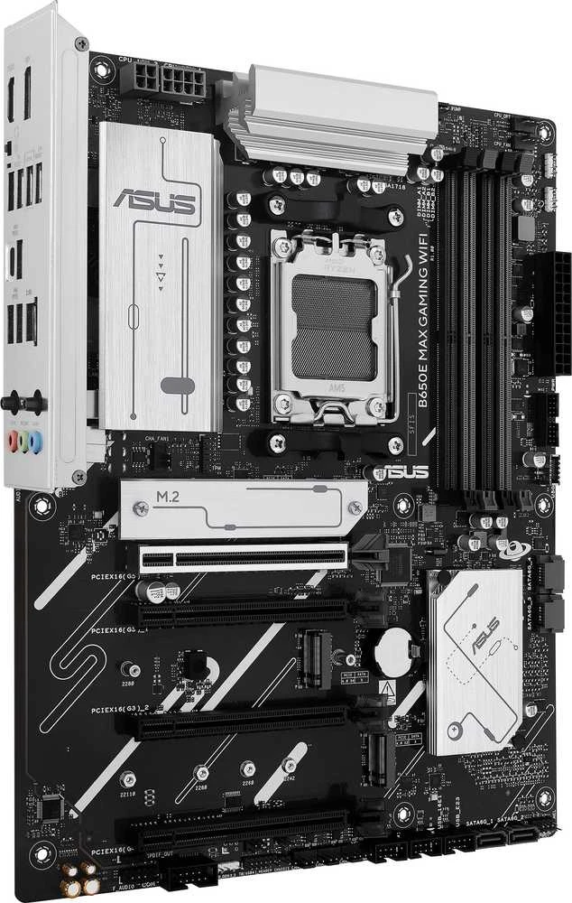 ASUS B650E MAX GAMING WIFI AMD B650 DDR5 ATX pagrindinė plokštė 1xHDMI 1xDP 3xM.2 4xSATA