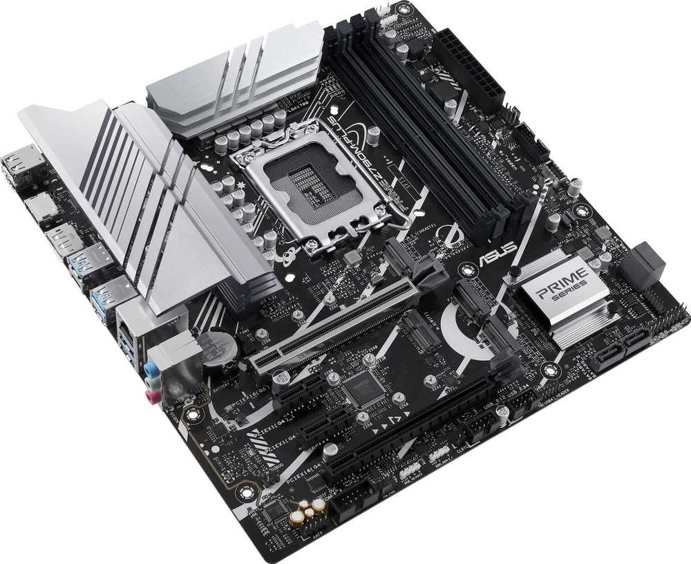 Pagrindinė plokštė ASUS Intel Z790/LGA1700/Micro-ATX/Memory DDR5/Atminties lizdai 4/2xPCI-Express 4.0 1x/1xPCI-Express 4.0 16x/1xPCI-Express 5.0 16x/3xM.2/1xHDMI/1xDisplayPort/2xUSB 2.0/5xUSB 3.2/1xUSB-C/1xRJ45/3xAudio port