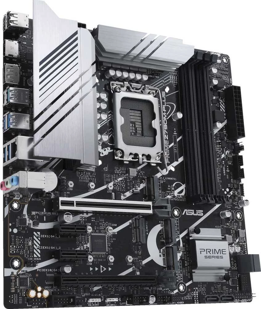 Pagrindinė plokštė ASUS Intel Z790/LGA1700/Micro-ATX/Memory DDR5/Atminties lizdai 4/2xPCI-Express 4.0 1x/1xPCI-Express 4.0 16x/1xPCI-Express 5.0 16x/3xM.2/1xHDMI/1xDisplayPort/2xUSB 2.0/5xUSB 3.2/1xUSB-C/1xRJ45/3xAudio port
