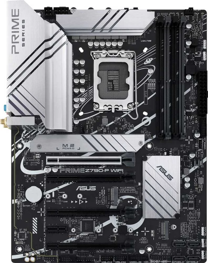 Pagrindinė plokštė ASUS PRIME Z790-P WIFI, LGA 1700, ATX, DDR5