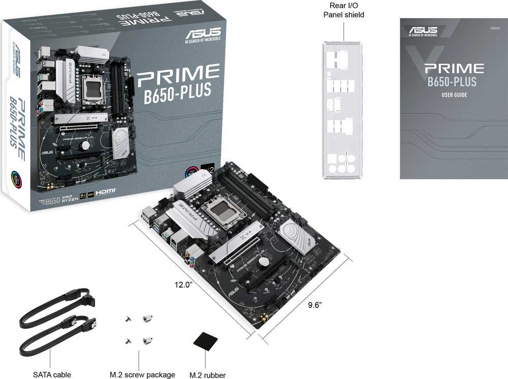 Pagrindinė plokštė ASUS AMD B650 / SAM5 / ATX / Memory DDR5 / Atminties lizdai 4 / 2xPCI-Express 4.0 1x / 2xPCI-Express 4.0 16x / 2xM.2 / 1xHDMI / 1xDisplayPort / 2xUSB 2.0 / 5xUSB 3.2 / 1xUSB-C / 1xOptical S/PDIF / 1xRJ45 / 5xAudio port