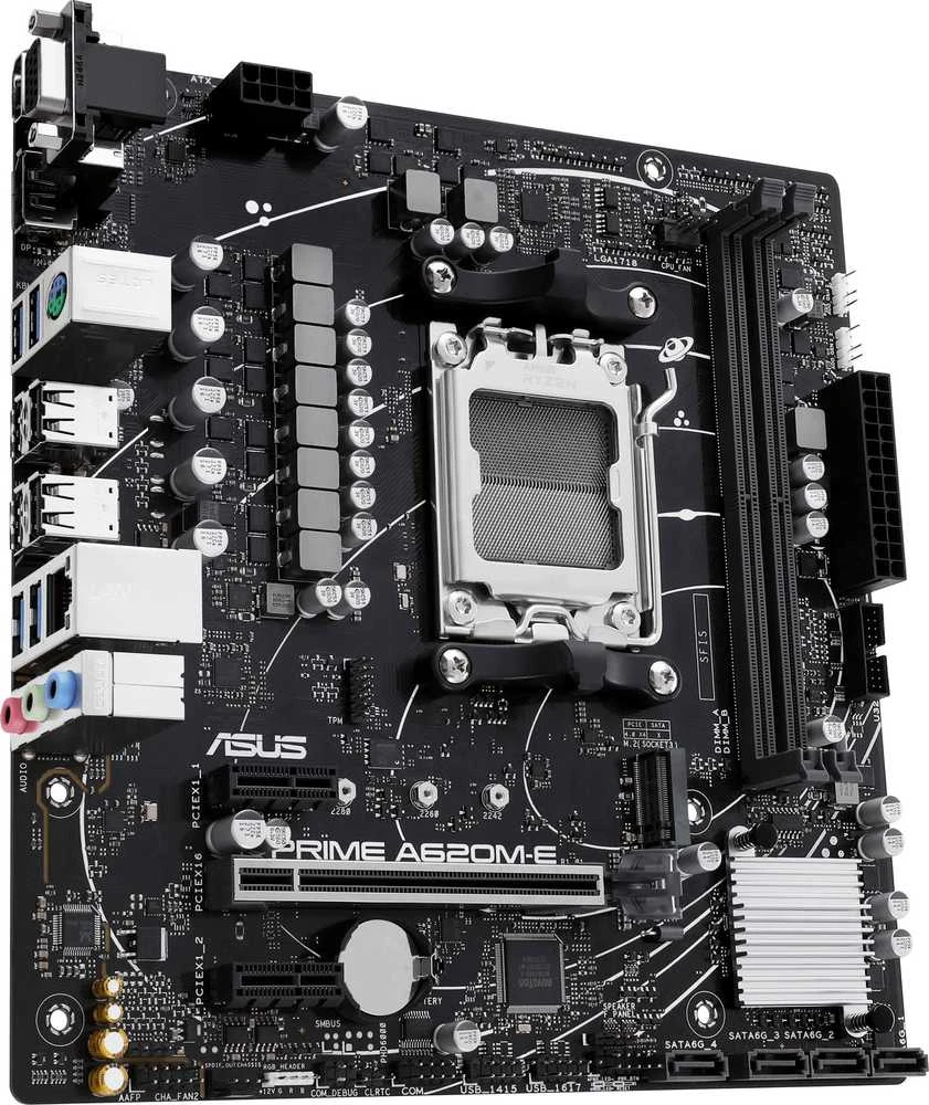 Pagrindinė plokštė AM5 ASUS Prime A620M-E-CSM mATX