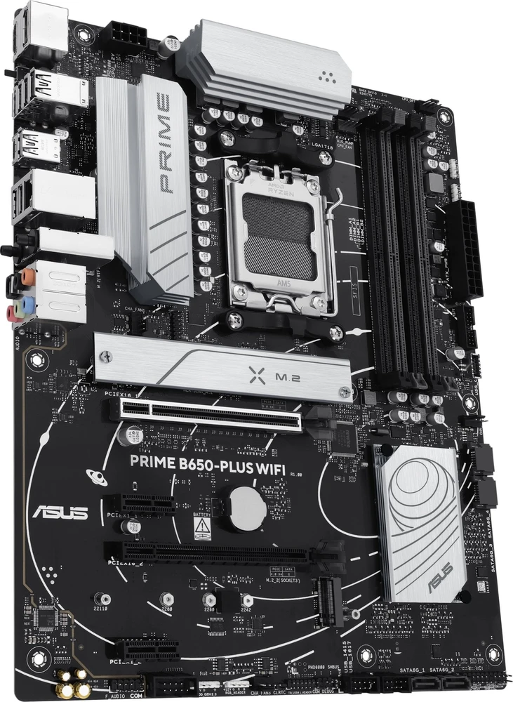 Pagrindinė plokštė ASUS PRIME B650-PLUS WIFI AMD B650 Socket AM5 ATX