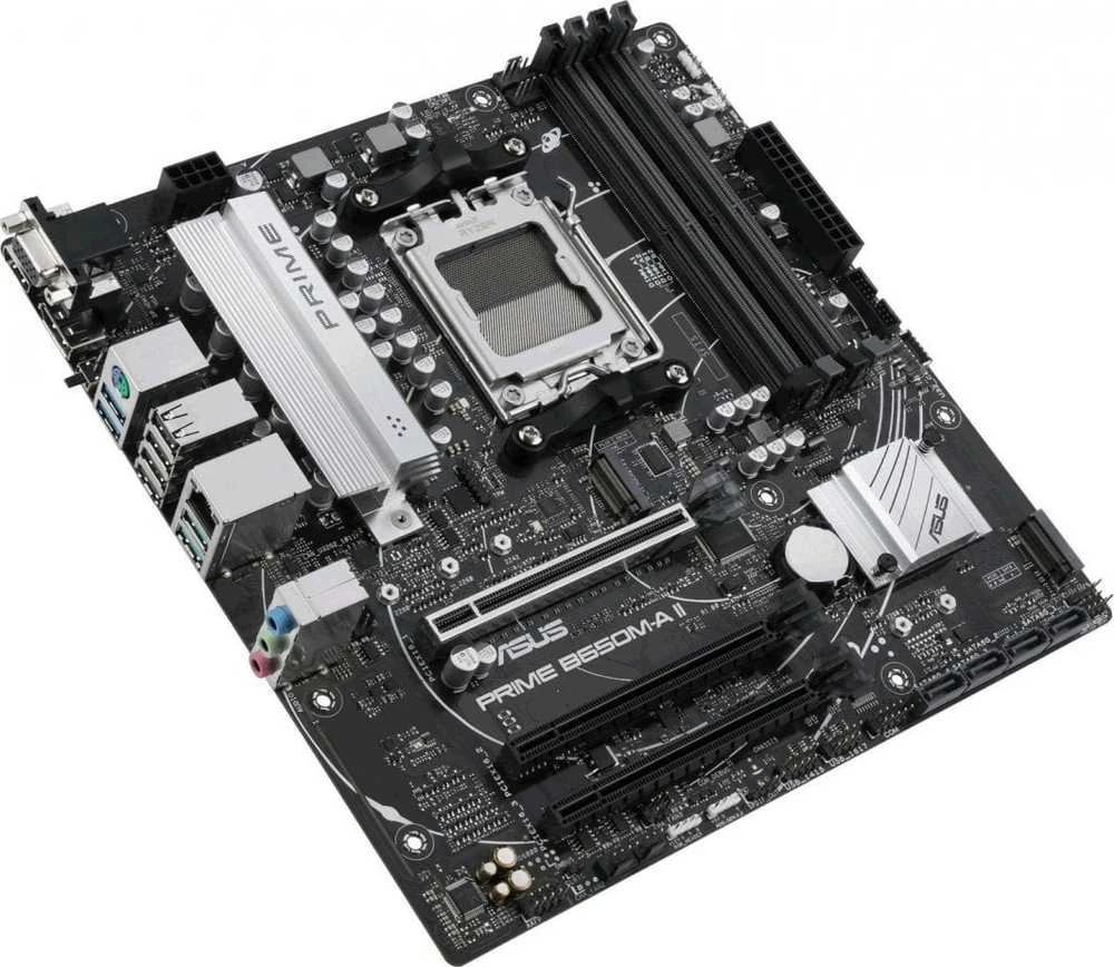 ASUS Prime B650M-A II-CSM, AMD B650 pagrindinė plokštė, AM5 lizdas, DDR5