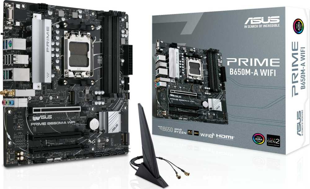 Pagrindinė plokštė MB ASUS PRIME B650M-A WIFI