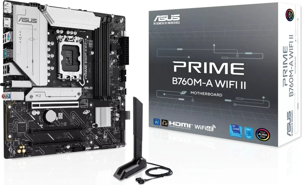 pagrindinė plokštė Asus PRIME B760M-A WIFI II