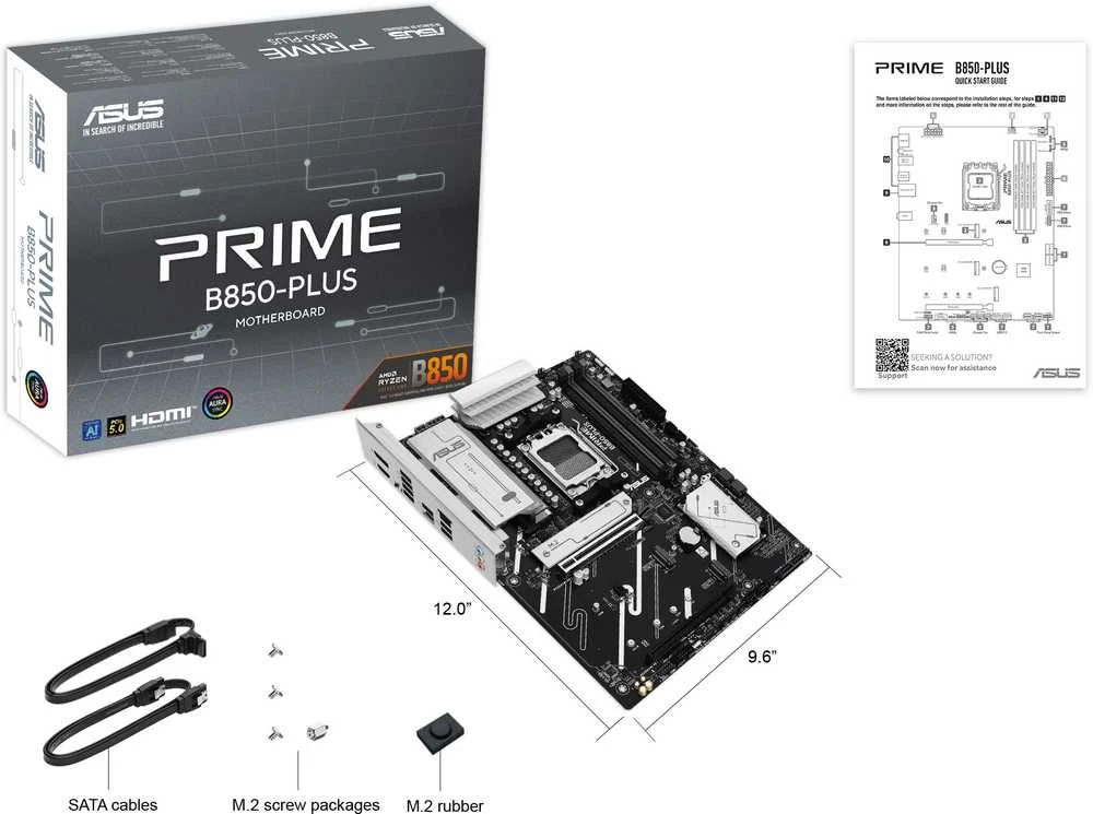 pagrindinė plokštė Asus PRIME B850-PLUS-CSM
